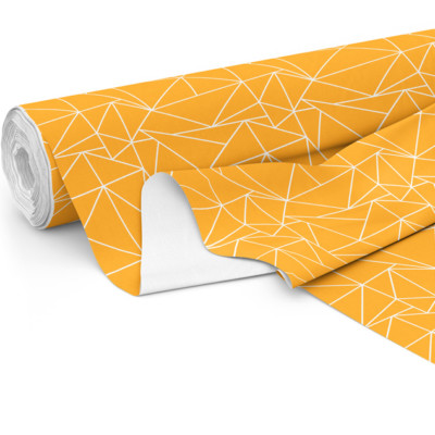 Fabric roll with Solace print in Zest